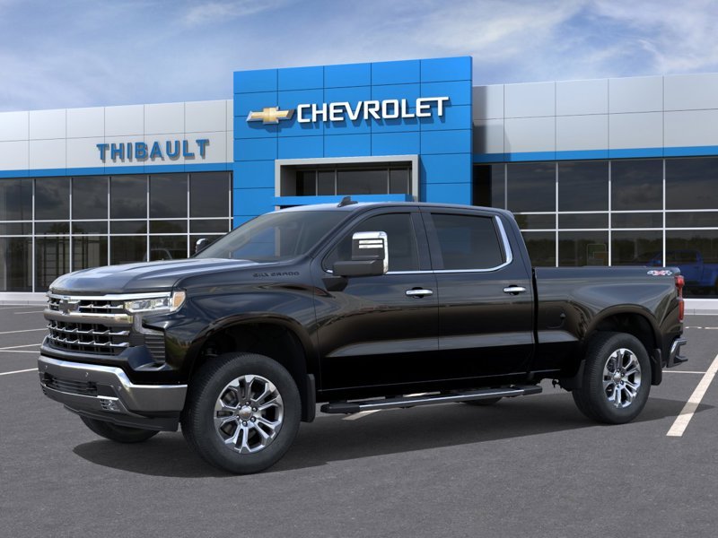 CHEVROLET Silverado 1500 LTZ cabine multiplace 4RM 157 po 2026 NOIR Sherbrooke - photo #1