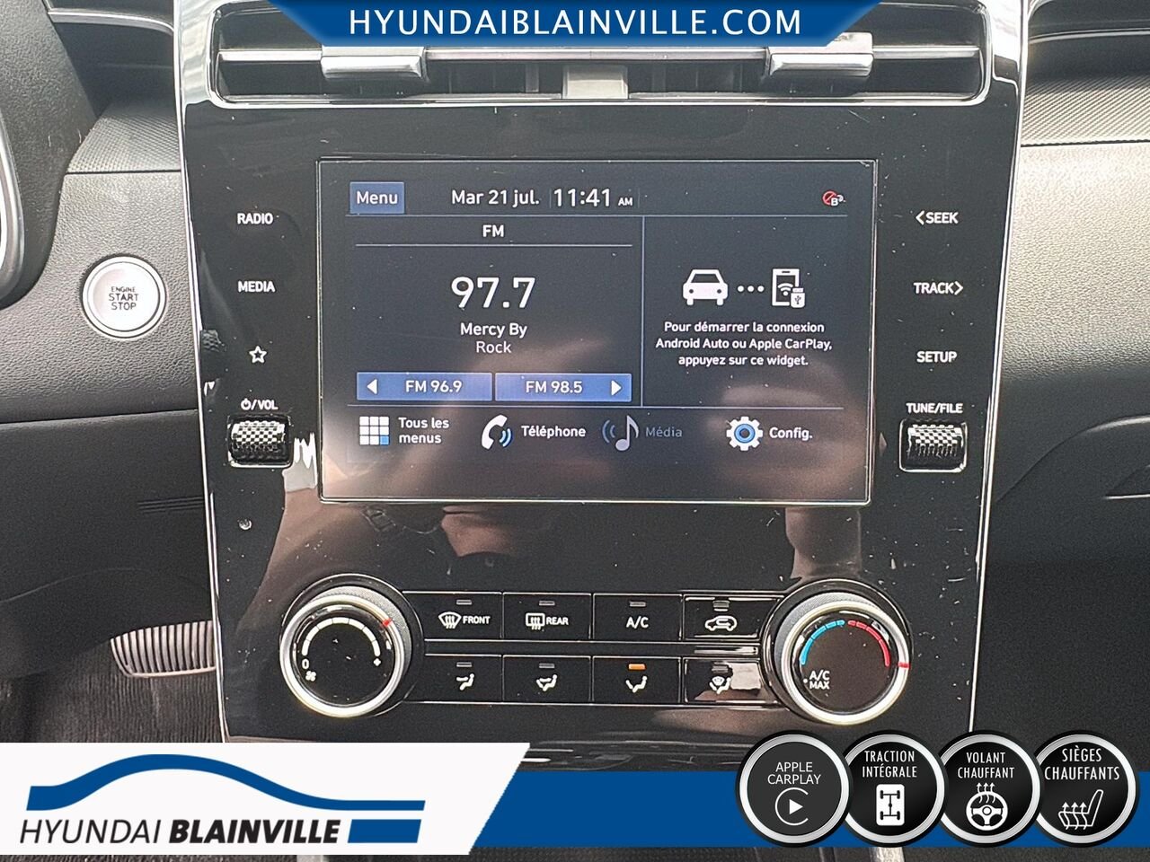 2022 Hyundai Tucson Black Blainville - photo #16