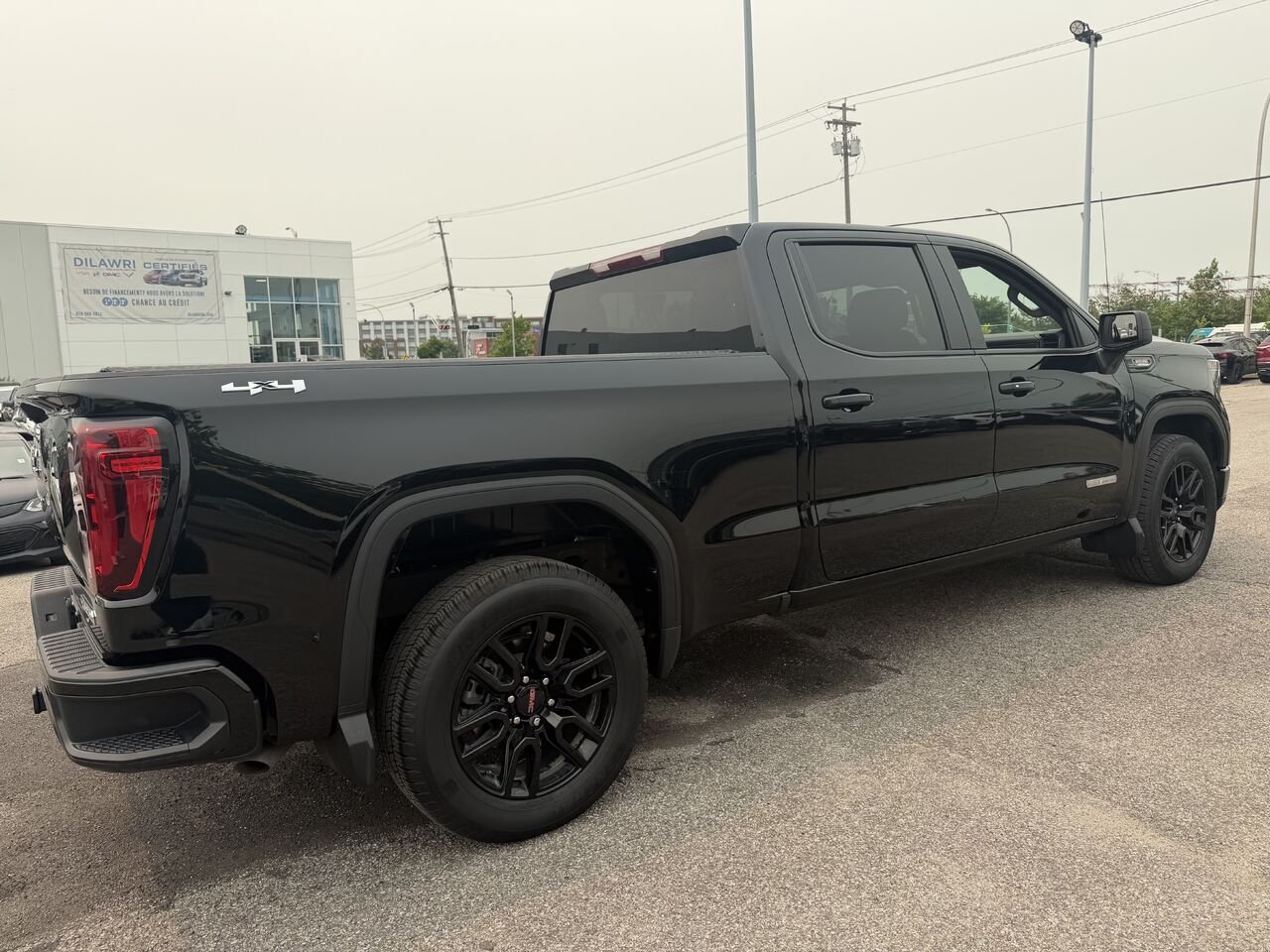 GMC SIERRA K1500 ELEVATION Elevation cabine multiplace 4RM 157 po 2025 Noir Gatineau - photo #12