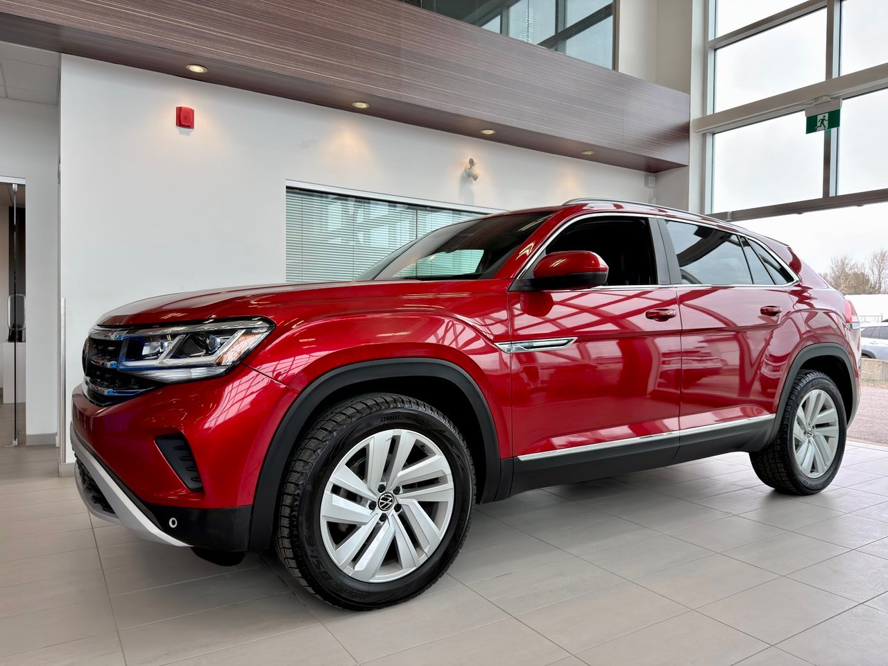 Volkswagen Atlas Cross Sport 2021 Rouge Notre-Dame-des-Prairies - photo #1