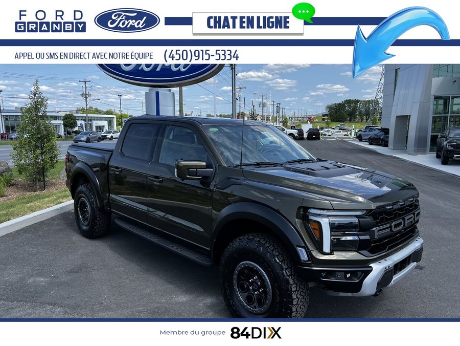 2025 Ford F-150 RAPTOR 37 802A Green