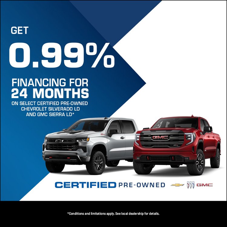 GM juillet PROMO Silverado Sierra EN