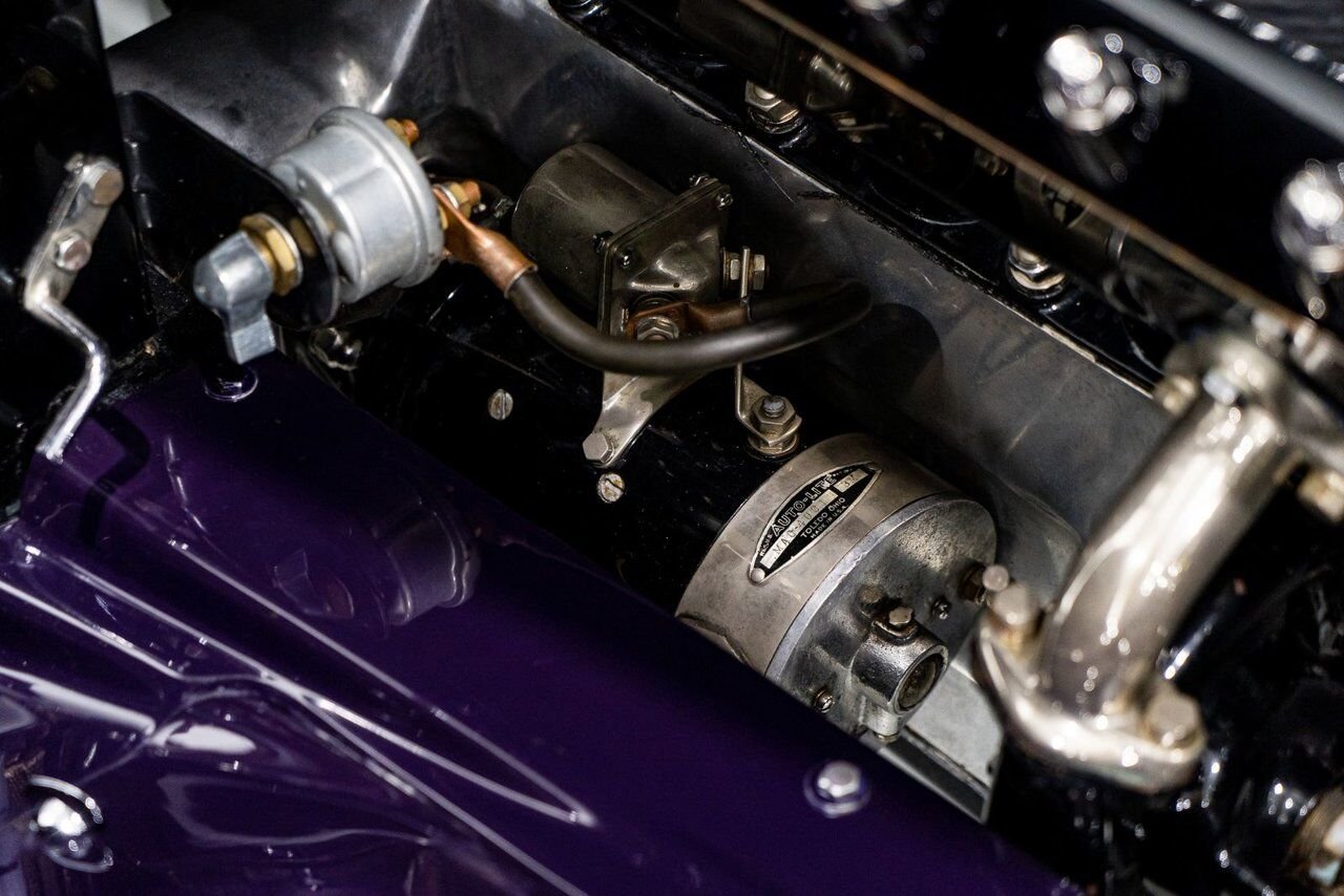1933 Lincoln KB Victoria Coupe One Of 18 Built, And The Only Known Surviving **PRICE IN USD** Purple Montreal - photo #53