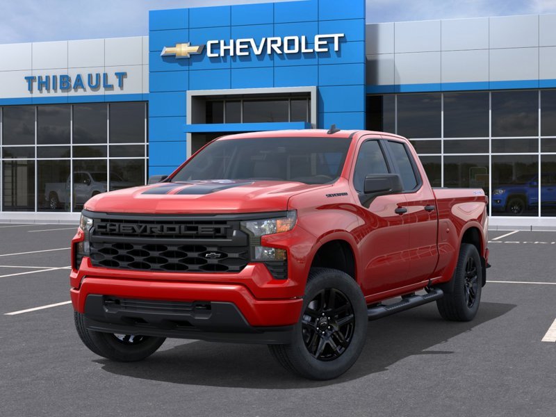 CHEVROLET SILVERADO 1500 Custom cabine double 4RM 147 po 2026 Rouge Sherbrooke - photo #5
