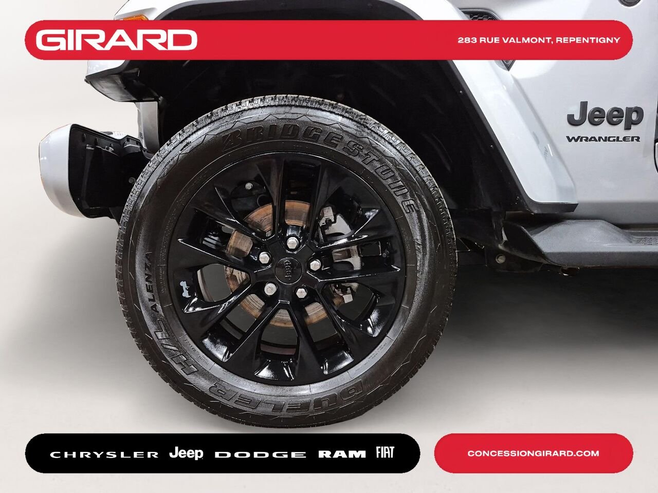 JEEP WRANGLER 2023 Gris Repentigny - photo #9