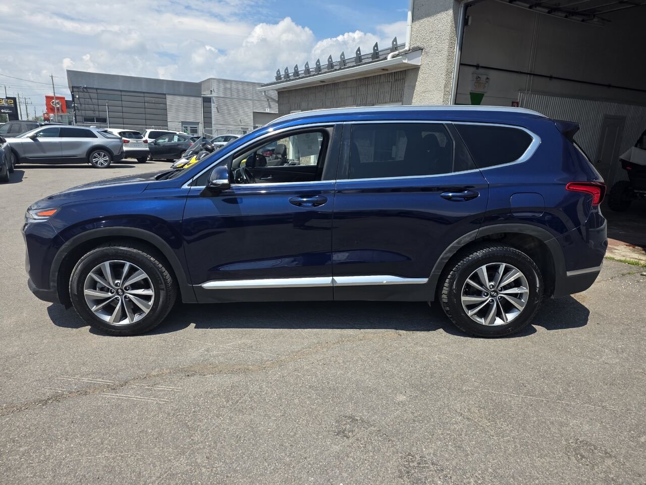 Hyundai Santa Fe 2020 Bleu Longueuil, - photo #2