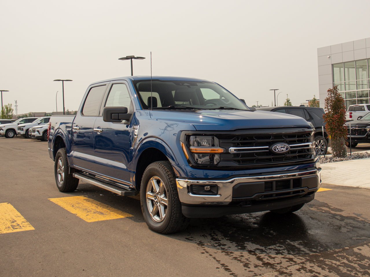 2025 Ford F-150 XLT 4WD SuperCrew 5.5' Box Blue Sherwood Park - photo #12