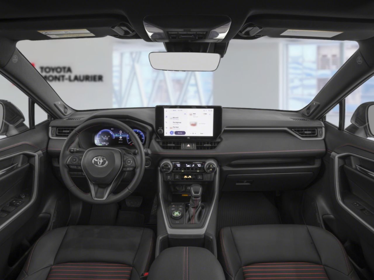 2025 Toyota RAV4 Plug-In Hybrid Wind Chill Pearl w/Black Roof Mont-Laurier - photo #11