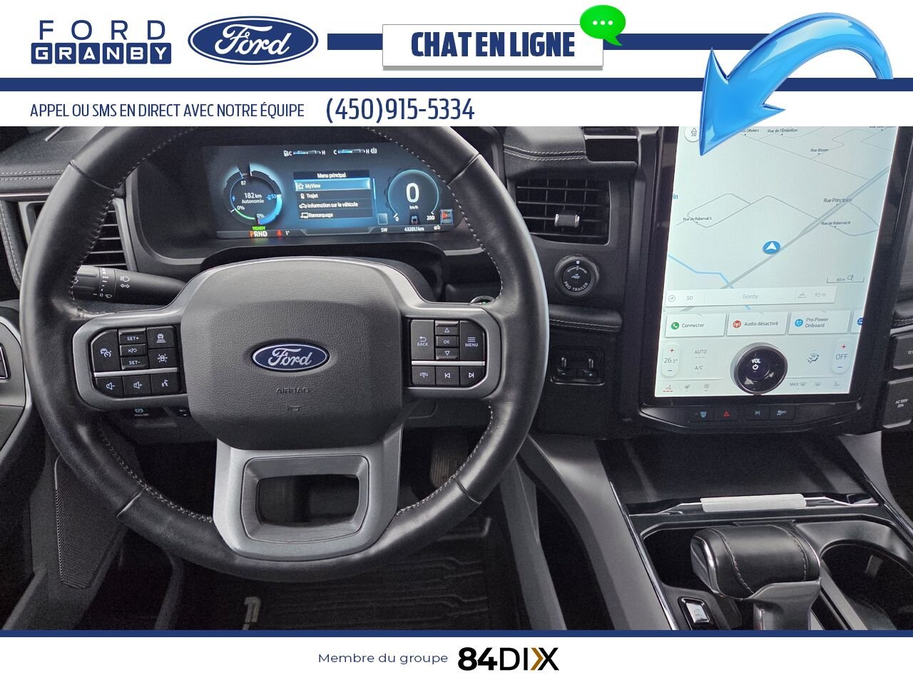 2024 Ford F-150 Lightning White Granby - photo #10