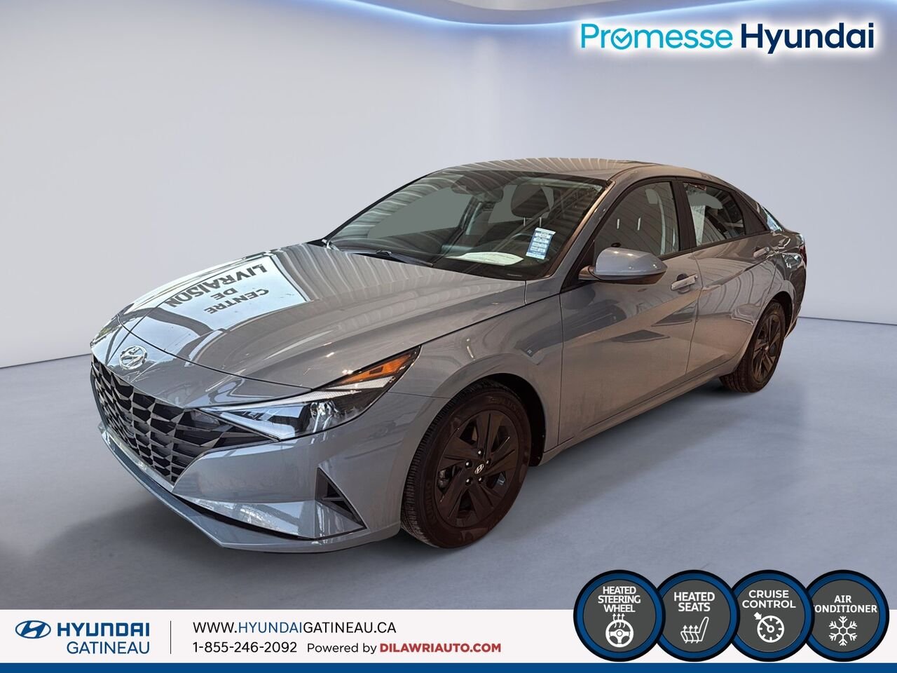 2021 Hyundai Elantra Preferred IVT*** sieges chauffants, volant chauffants , certifier*** Grey Ottawa & Gatineau - photo #0