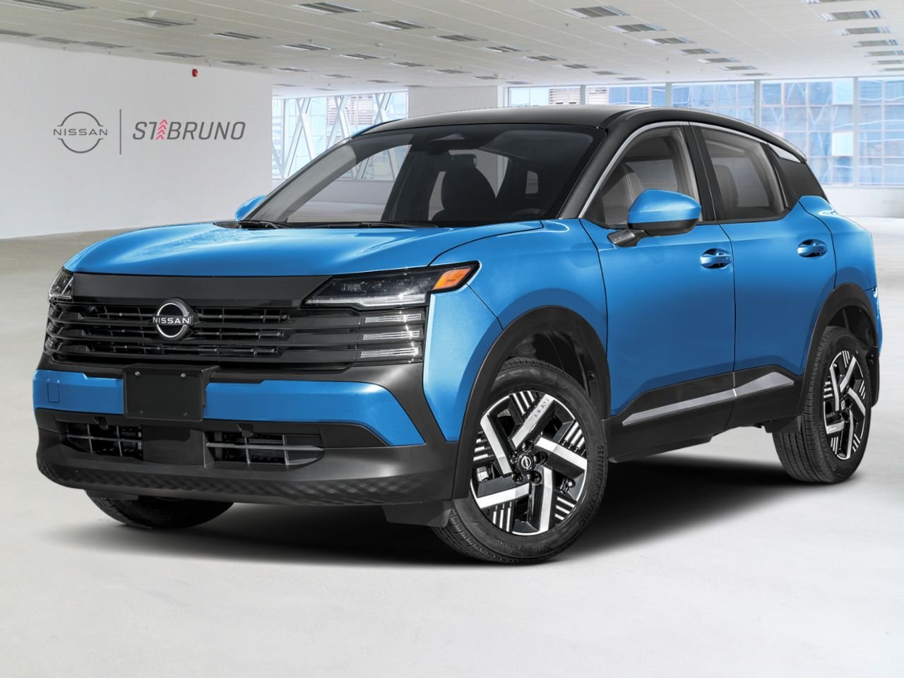 2026 Nissan Kicks Artic Ice Blue Metallic/Super Black Saint-Basile-le-Grand - photo #0