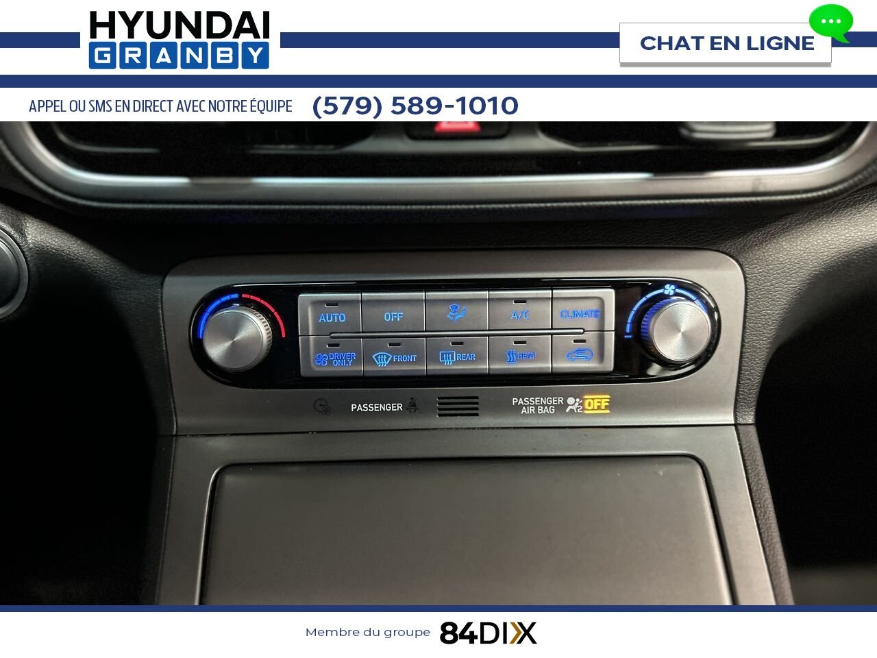 Hyundai Kona électrique 2023 Noir Granby - photo #19