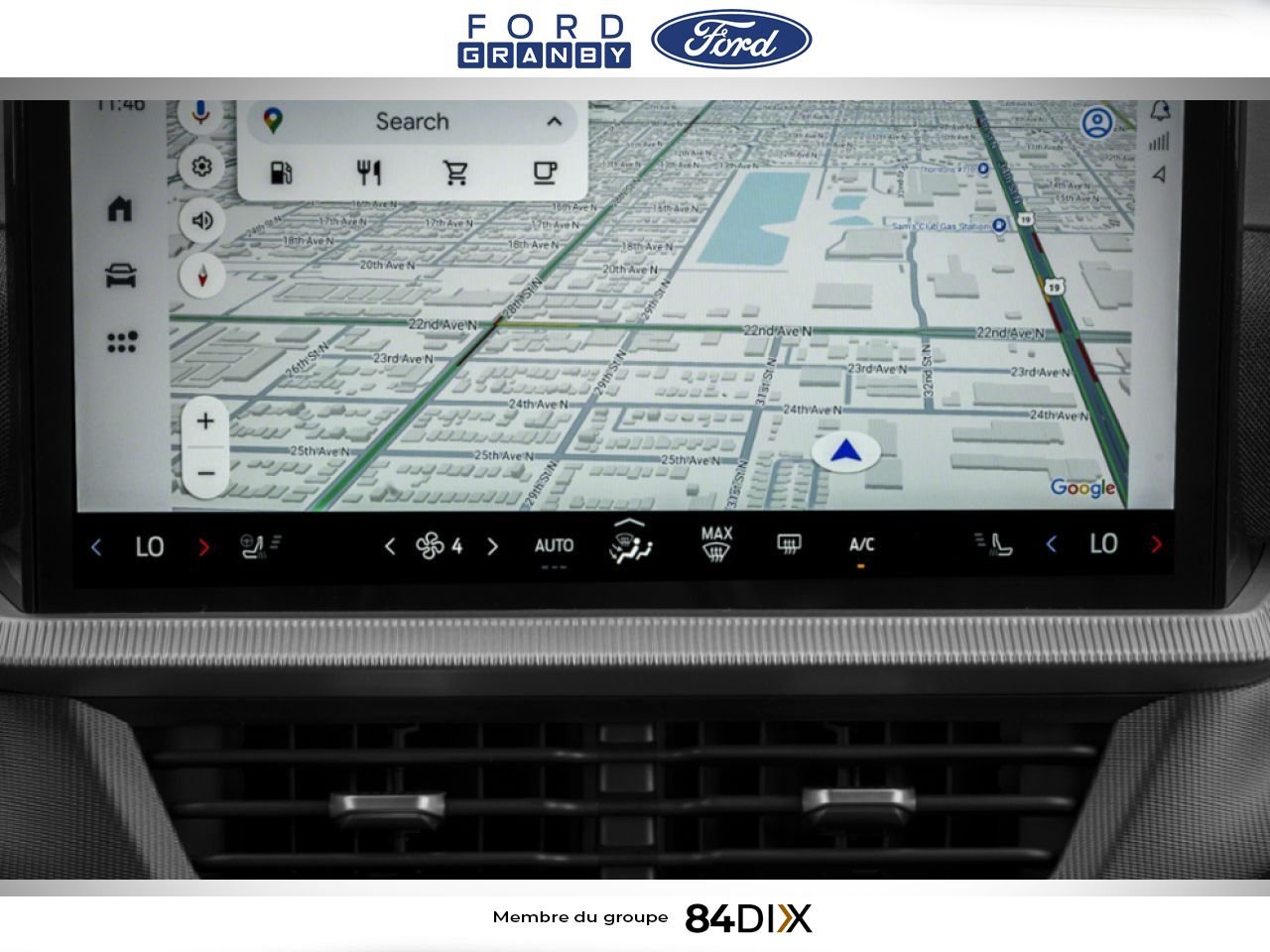 2026 Ford Explorer Agate Black Metallic Granby - photo #3