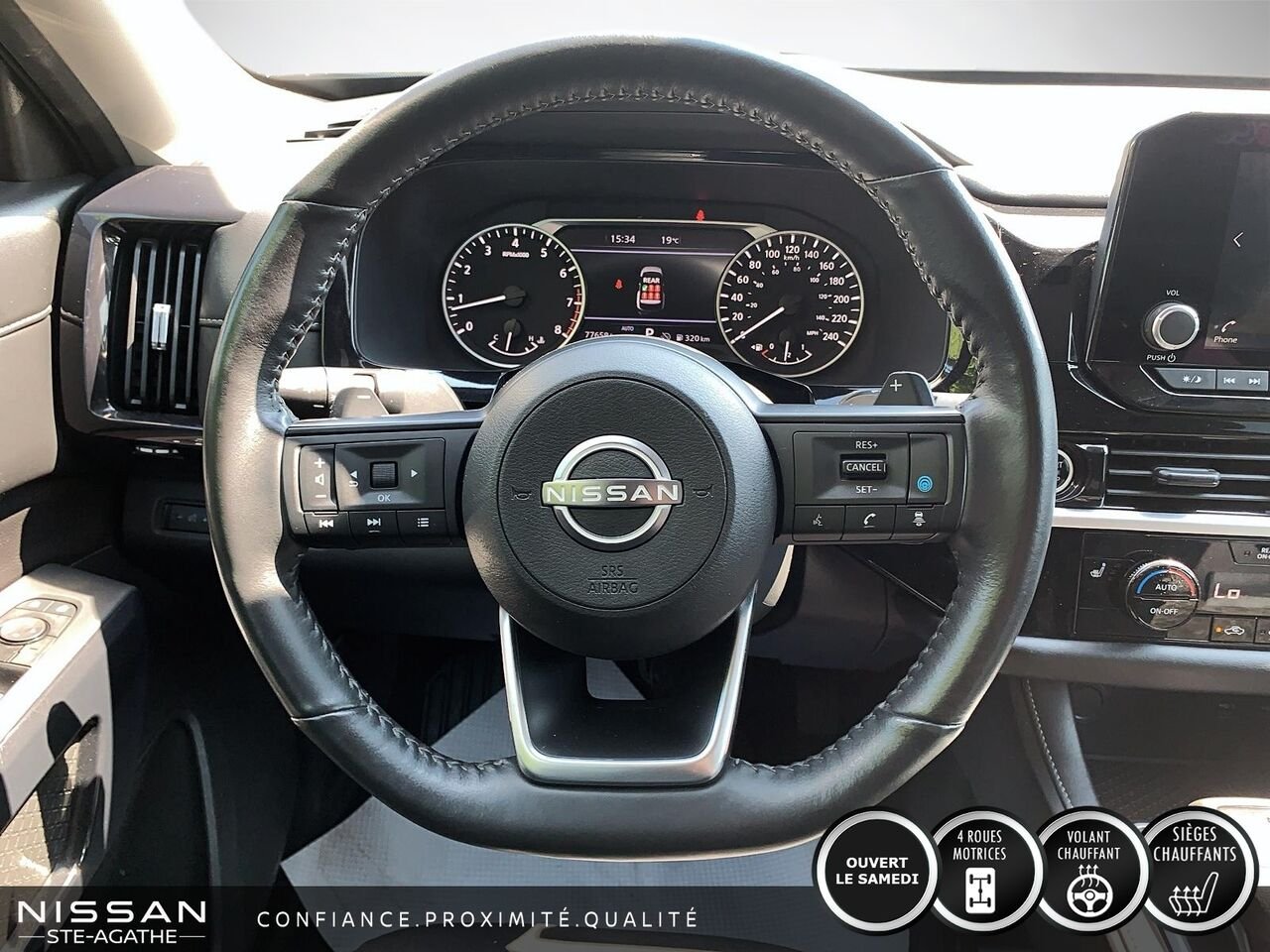 2024 Nissan Pathfinder SV 4RM Blue Saint-Jérôme - photo #10