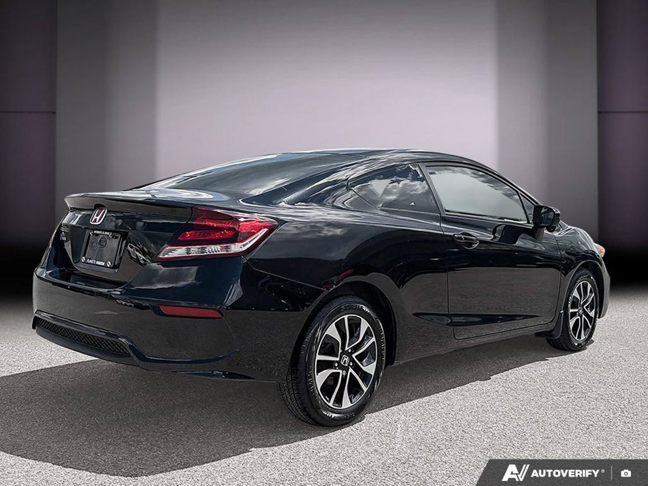 2015 Honda Civic Coupe 2HGFG3A58FH001954 Black Mirabel - photo #4