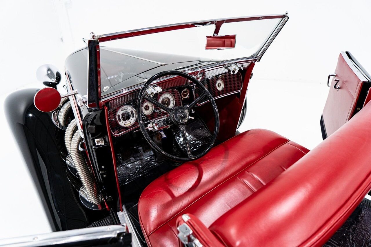 Auburn 851 Supercharge Phaeton **PRIX EN USD** 1935 Noir Montréal - photo #68