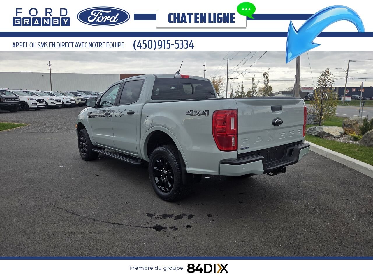2023 Ford Ranger Grey Granby - photo #4