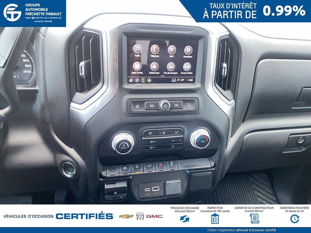 2024 GMC SIERRA 150 Pro cabine multiplace 4RM 157 po Grey Montmagny - photo #13