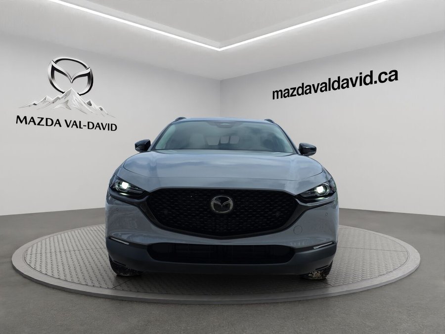Mazda CX-30 GT turbo, awd, toit ouvrant, Écran 360 degré, Navigation, chargeur sans fil pour cellulaire 2026 Gris aéro métallisé