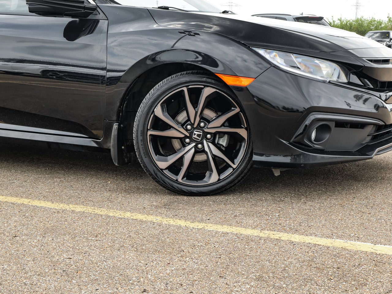 2021 Honda Civic Sedan Sport CVT Black Sherwood Park - photo #10