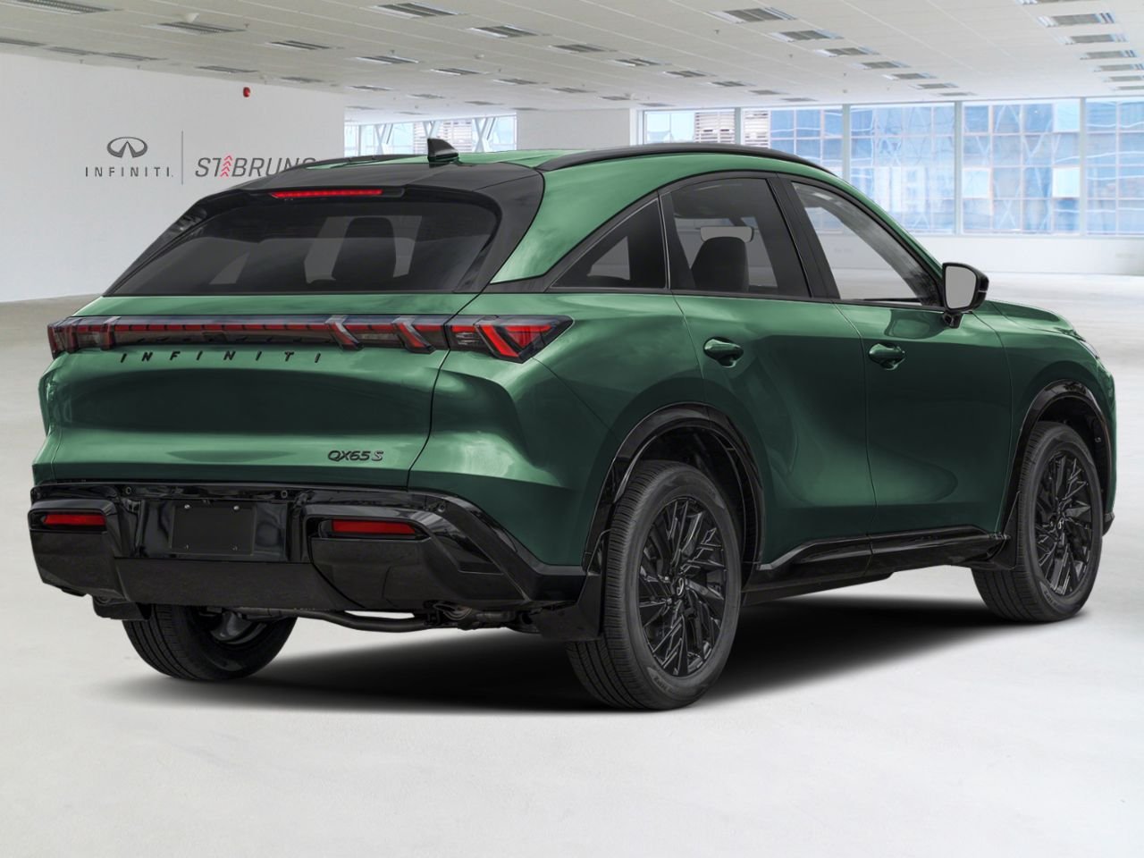 2027 INFINITI QX65 Deep Emerald Metallic Saint-Basile-le-Grand - photo #2