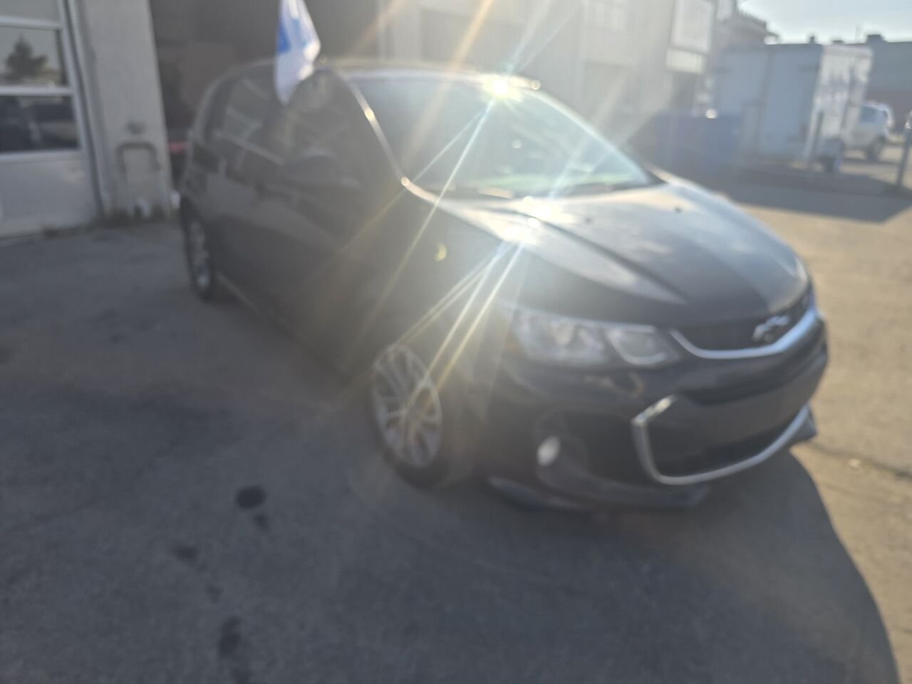 2017 Chevrolet Sonic Black  - photo #5