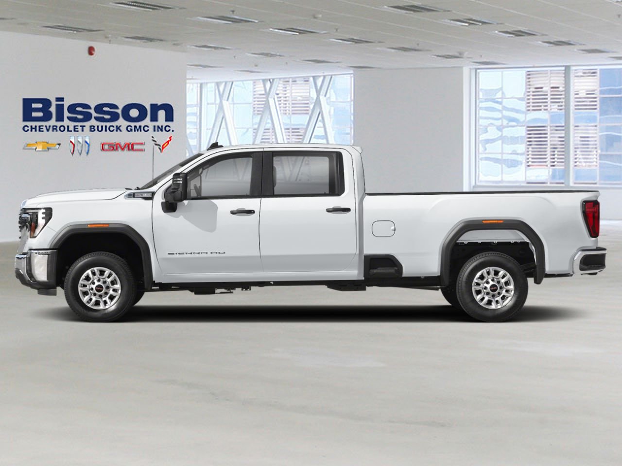 2026 GMC Sierra 2500HD Pro cabine multiplace 4RM 172 po Summit White Thetford Mines - photo #2