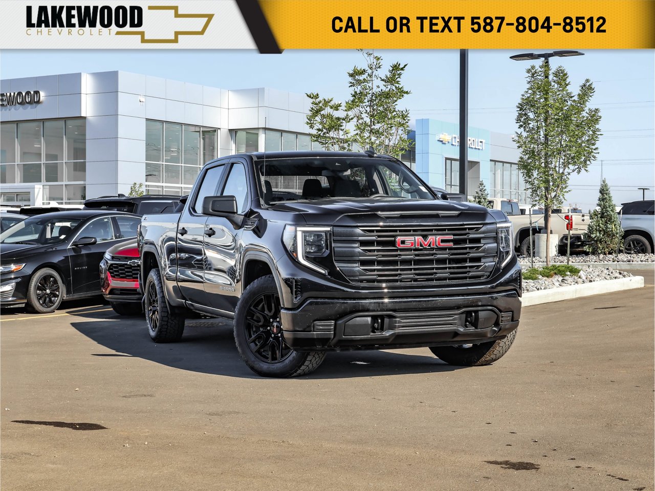 2024 GMC Sierra 1500 4WD Crew Cab 147 Pro Black Sherwood Park - photo #0