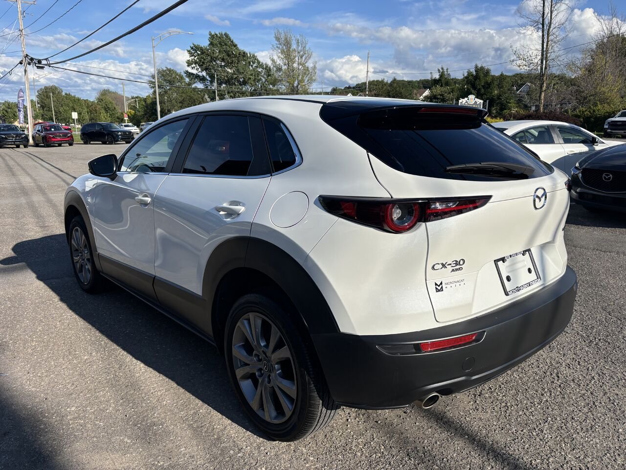 2025 Mazda CX-30 GS TI White Montmagny - photo #6