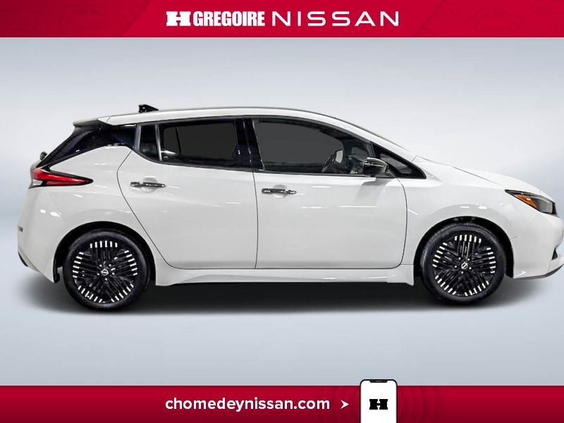 Nissan Leaf CL6917 | SL PLUS * Mag * Cuir * Volant Chauffant * 2023 Blanc Laval - photo #10