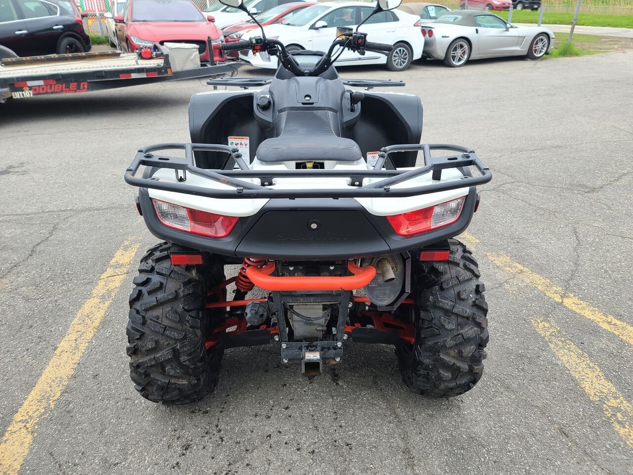 2022 Segway Snarler 570 White  - photo #7