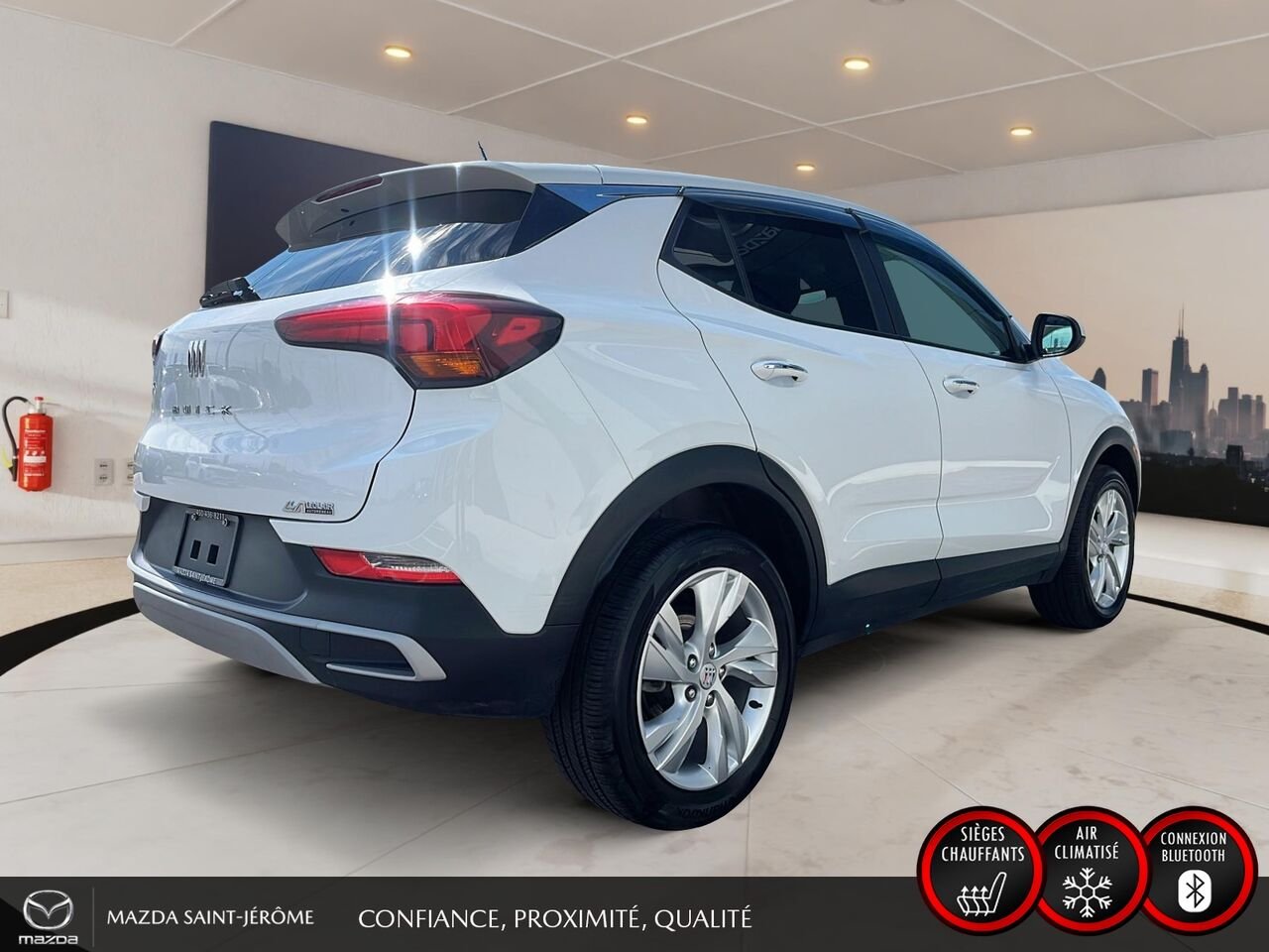 Buick Encore GX Privilegiee | AWD | SEULEMENT 24 001 KM 2024 Blanc Saint-Jérôme - photo #5
