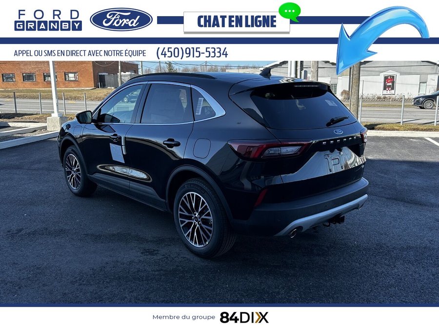 Ford Escape VHR TA 2025 Noir agate métallisé
