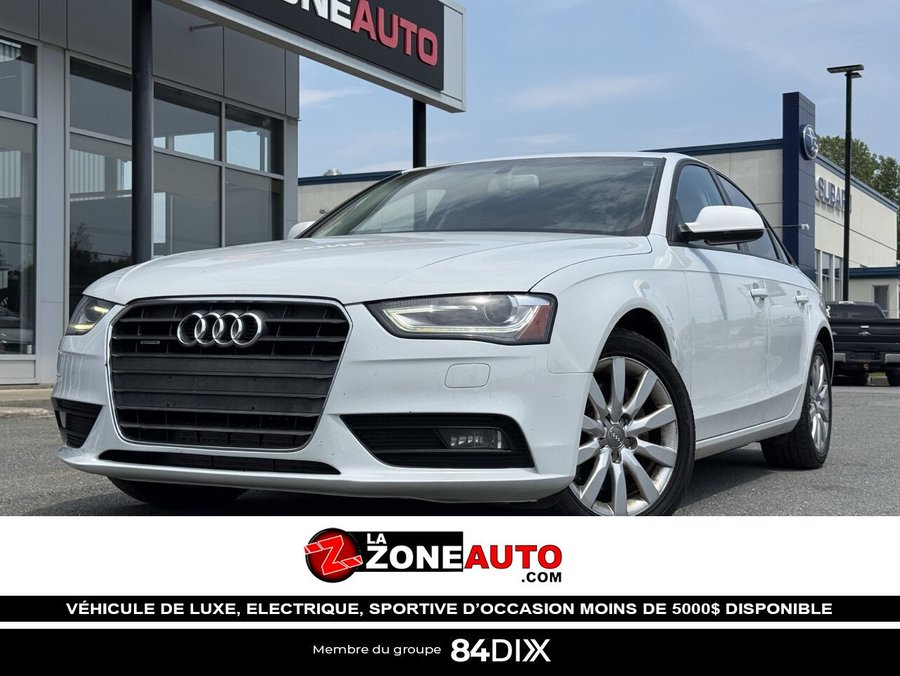 2014 Audi A4 Quattro 2014 Black