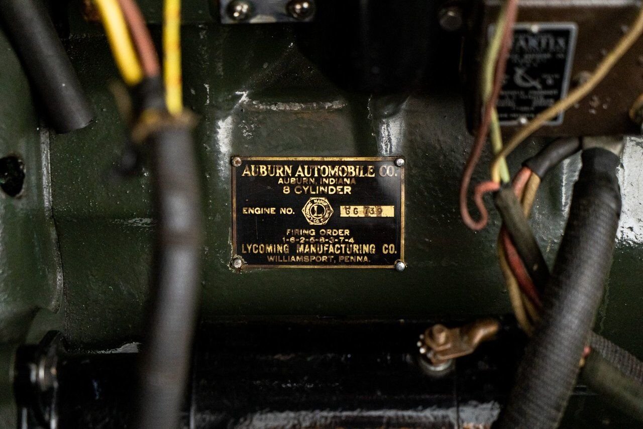 Auburn 851 Supercharge Phaeton **PRIX EN USD** 1935 Noir Montréal - photo #63