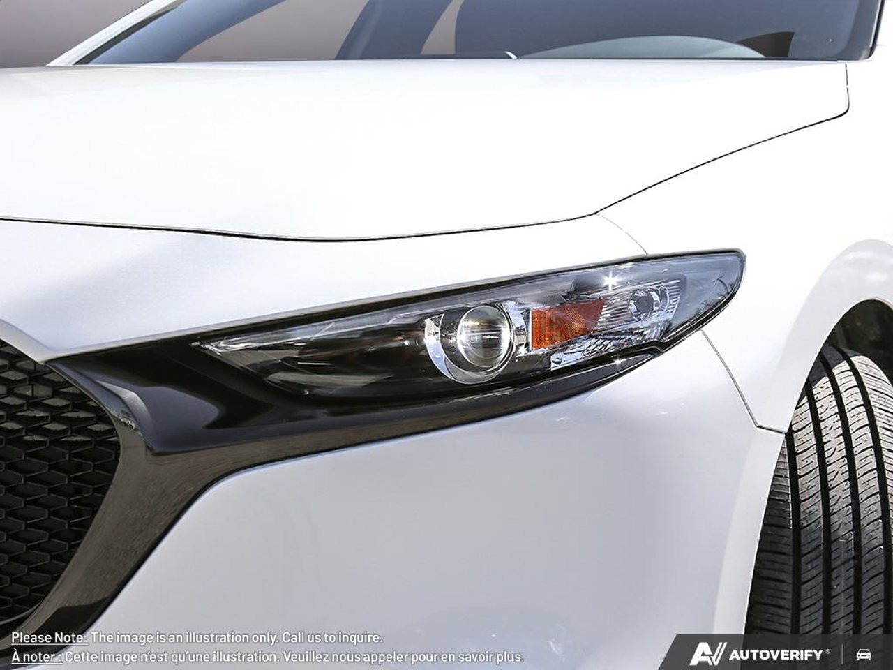 Mazda Mazda3 Sport JM1BPAKL9T1897531 2026 Blanc neige nacré Mirabel - photo #8