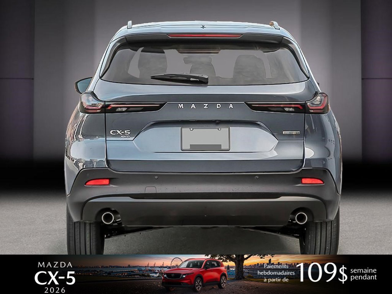 Mazda CX-5 JM3KMBHA4T0186773 2026 Gris polymétal métallisé Mirabel - photo #4