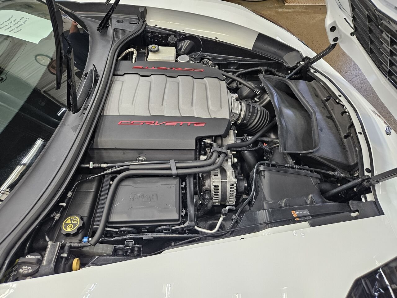 Chevrolet Corvette Stingray Z51 coupé 2 portes avec 2LT 2015 Blanc Thetford Mines - photo #19