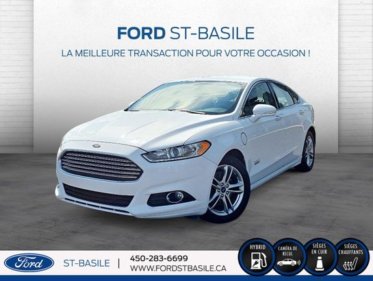 2015 Ford FUSION HYBRIDE 2015 White