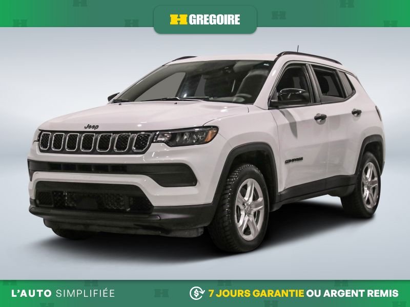 2023 Jeep Compass White Saint-Eustache - photo #2
