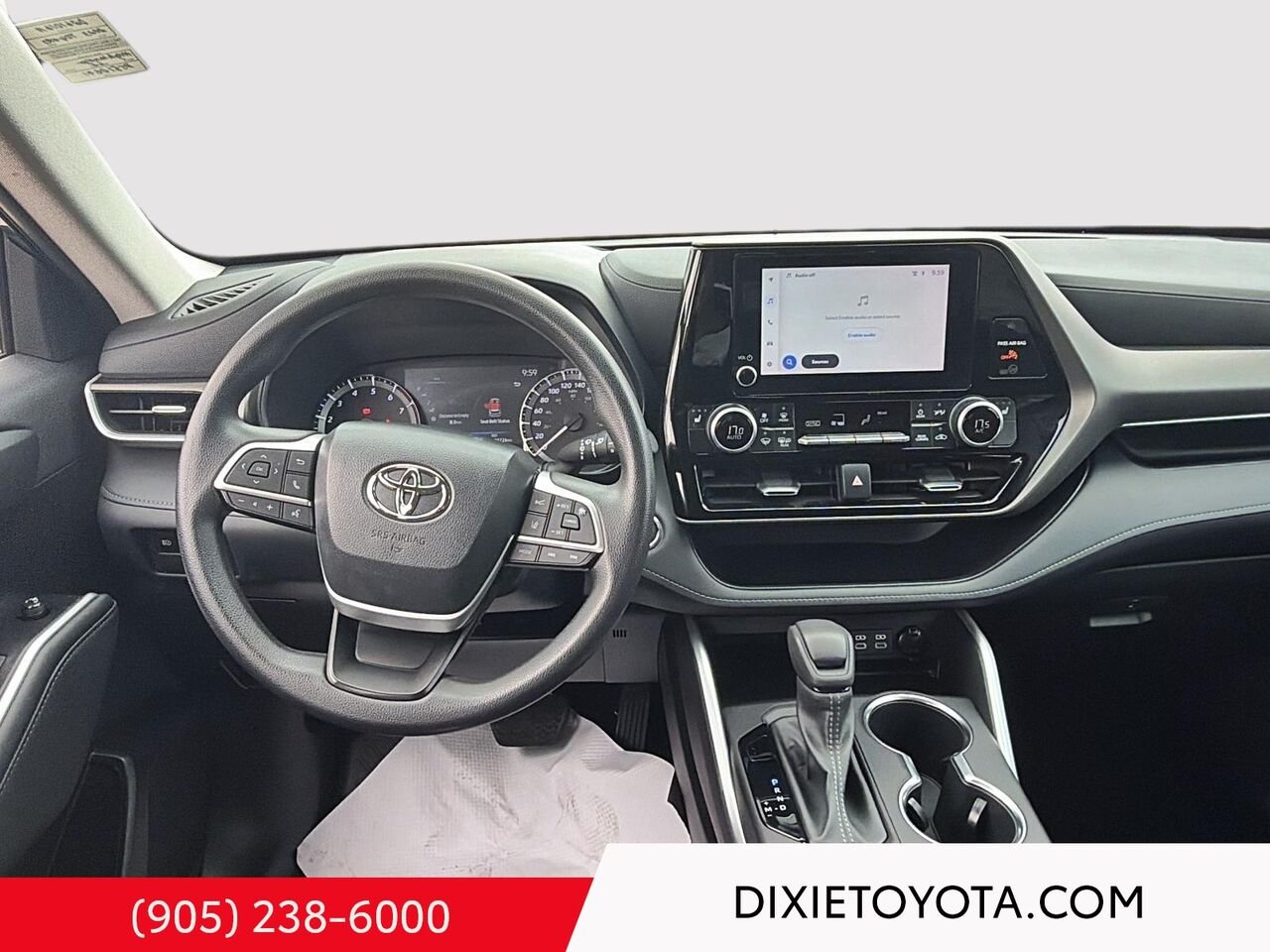 2023 Toyota Highlander LE AWD / CLEAN CARFAX / HEATED SEATS / TOYOTA SAFETY SENSE / CARPLAY AND ANDROID AUTO Magnetic Grey Metallic Mississauga - photo #16