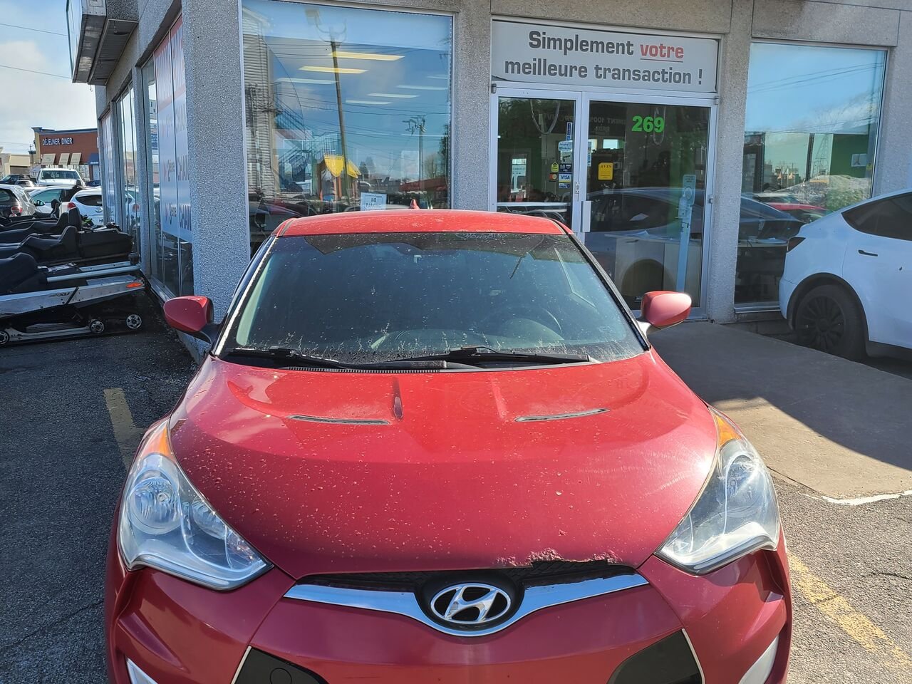 Hyundai Veloster 2012 Rouge Longueuil, - photo #1