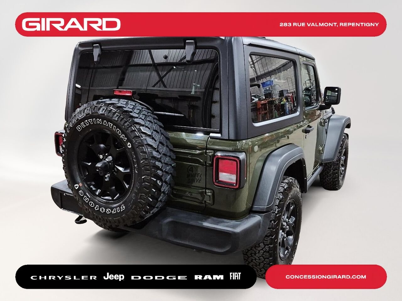 JEEP WRANGLER 2021 Vert Repentigny - photo #5