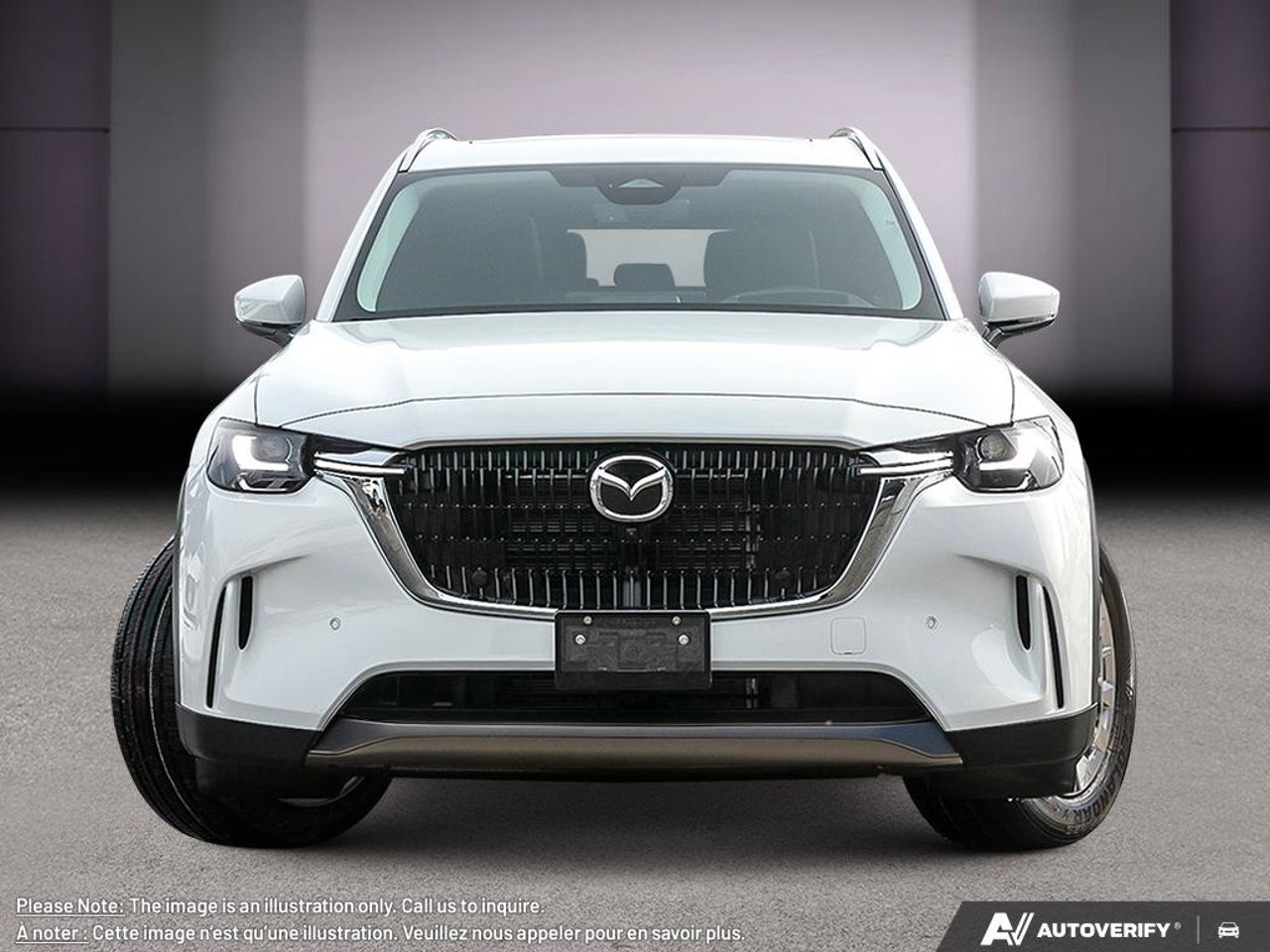 2026 Mazda CX-90 MHEV JM3KKCHD8T1396129 Rhodium White Metallic Mirabel - photo #1
