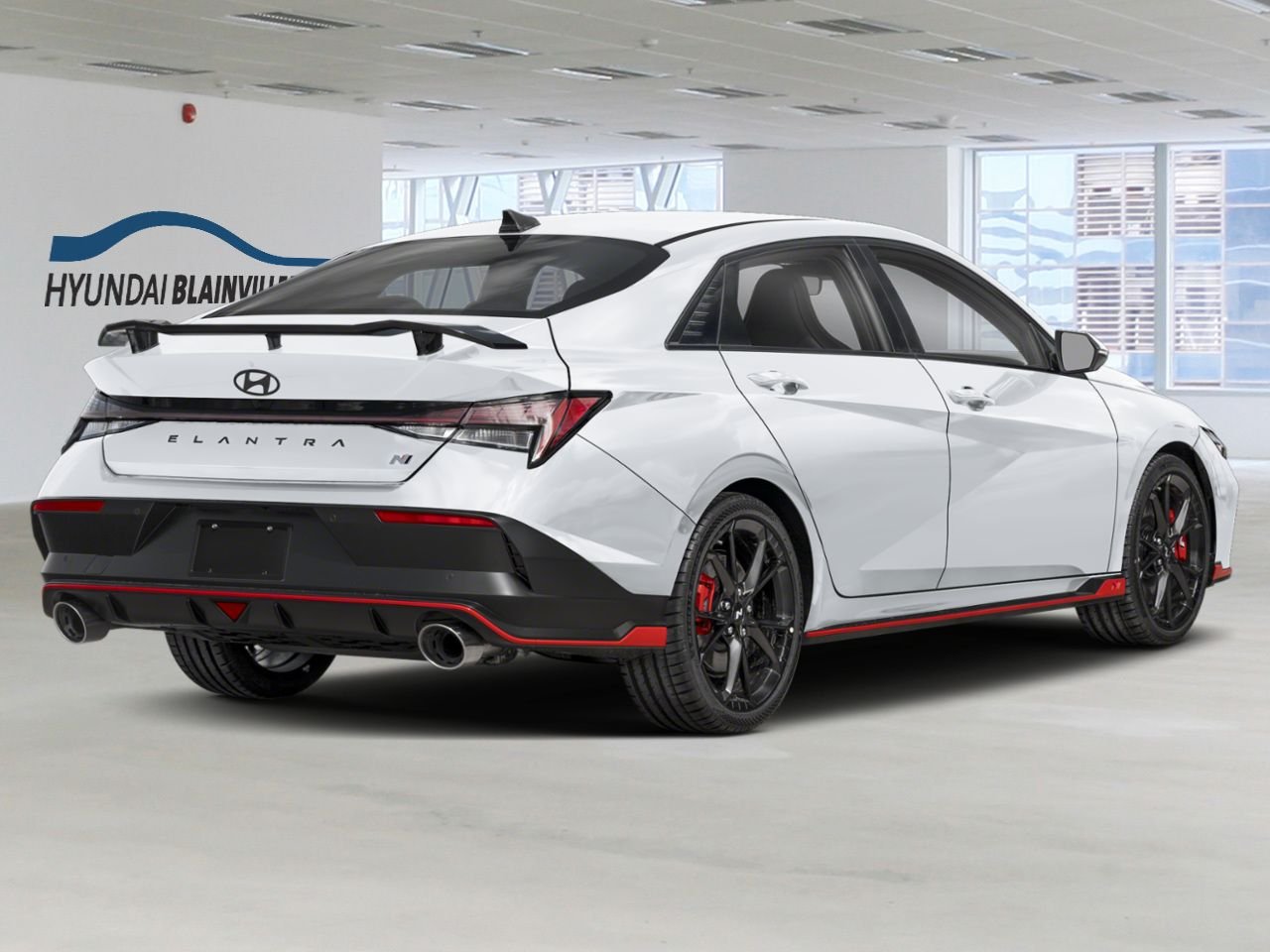 Hyundai Elantra N 2026 Blanc Atlas Blainville - photo #1