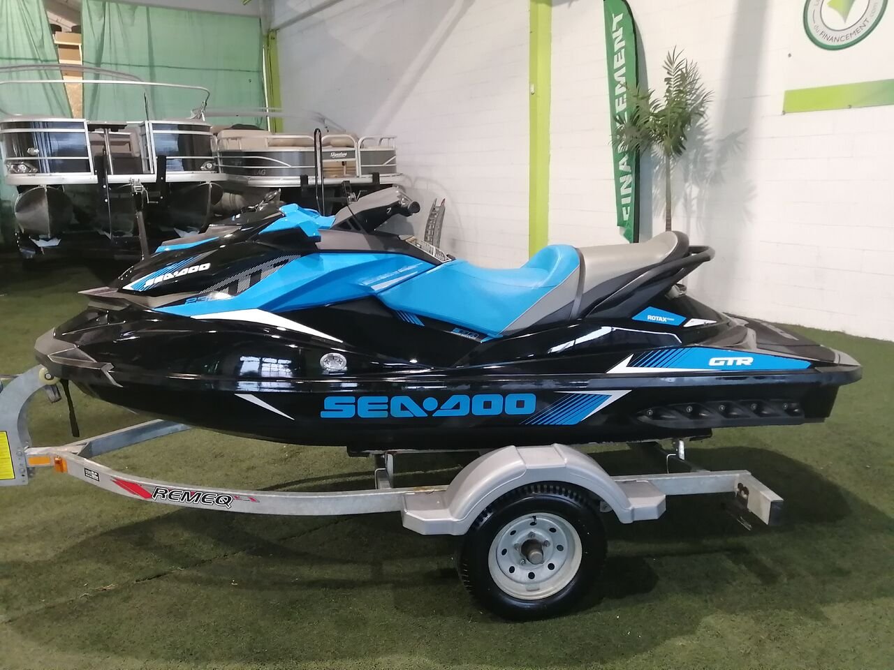 2019 Sea-Doo GTR Blue  - photo #3