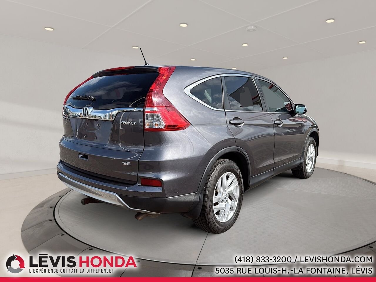 Honda CR-V SE 4WD SE 5 portes TI 2016 Gris Lévis - photo #9
