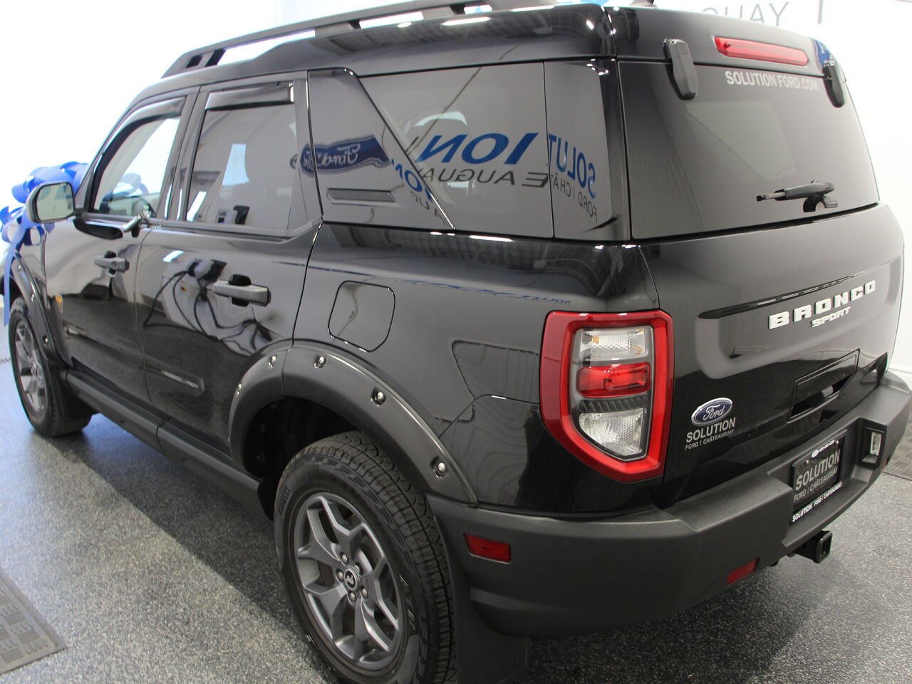 Ford Bronco Sport 2.0 L ECOBOOST + ENS REMORQUAGE + G.O.A.T. 2024 Noir Châteauguay - photo #7