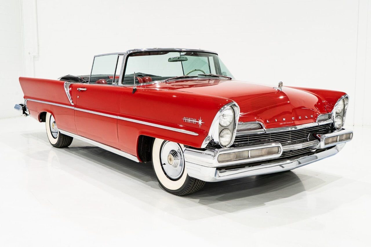 Lincoln Premiere **PRICE IN USD** 1957 Rouge Montréal - photo #21