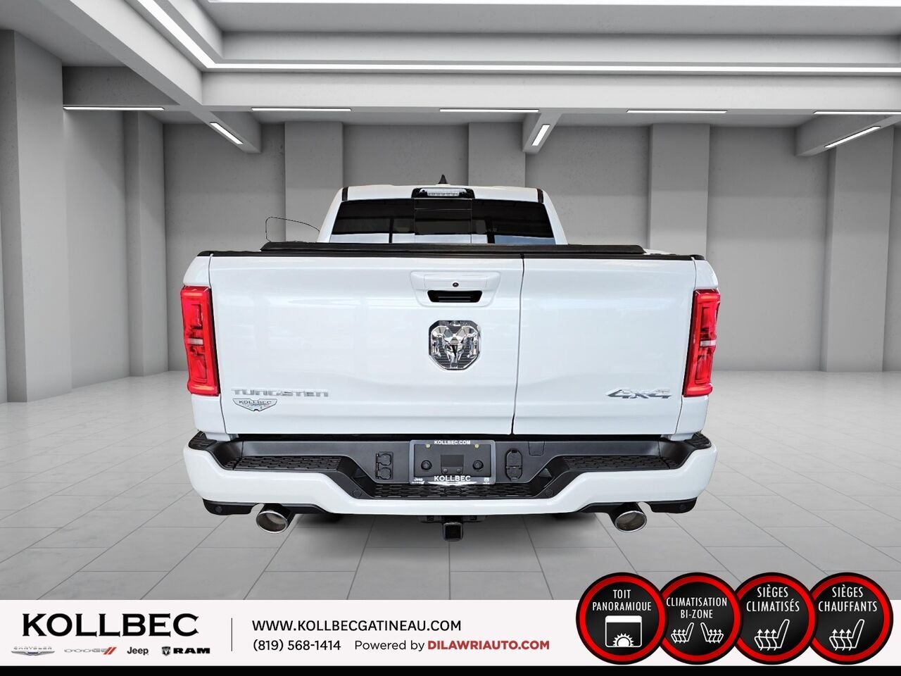 RAM 1500 Tungsten cabine d'équipe 4x4 caisse de 5 pi 7 po 2026 Triple couche nacrée ivoire Ottawa & Gatineau - photo #15